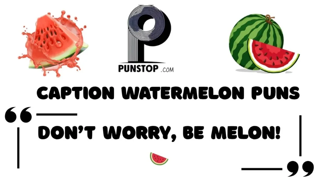 Caption Watermelon Puns
