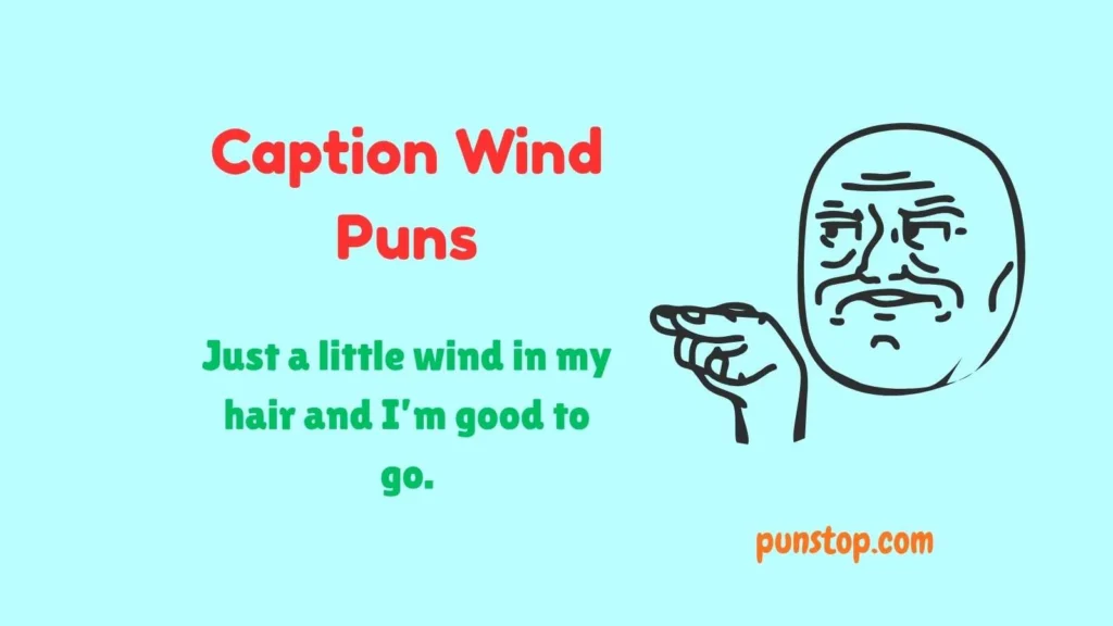 Caption Wind Puns