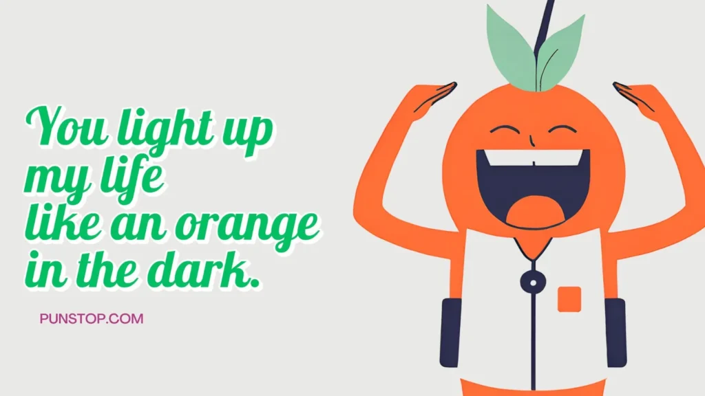 Cute Orange Puns
