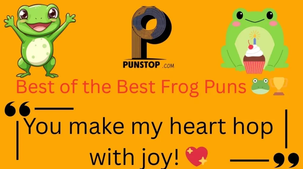Best of the Best Frog Puns 