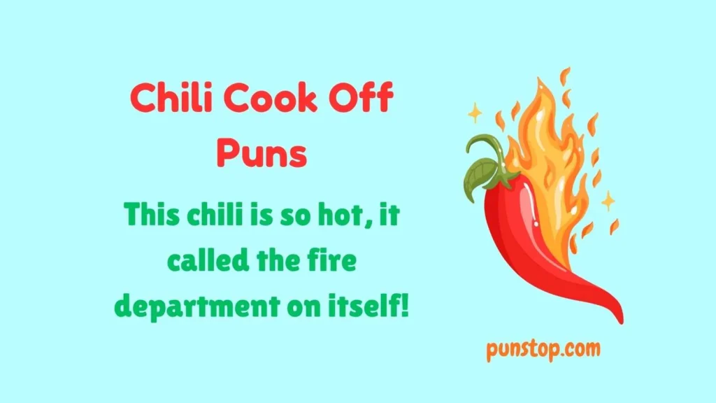 Chili Cook Off Puns
