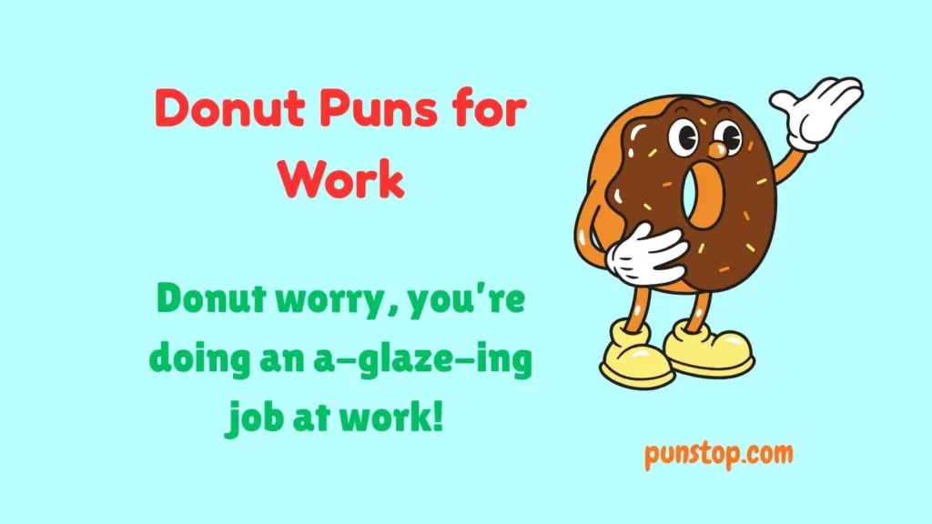 Donut Puns for Work