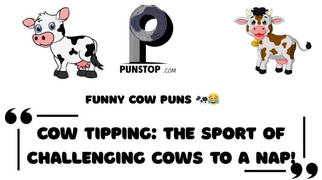 Funny Cow Puns