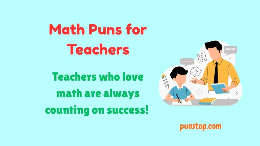 Math Puns for Teachers