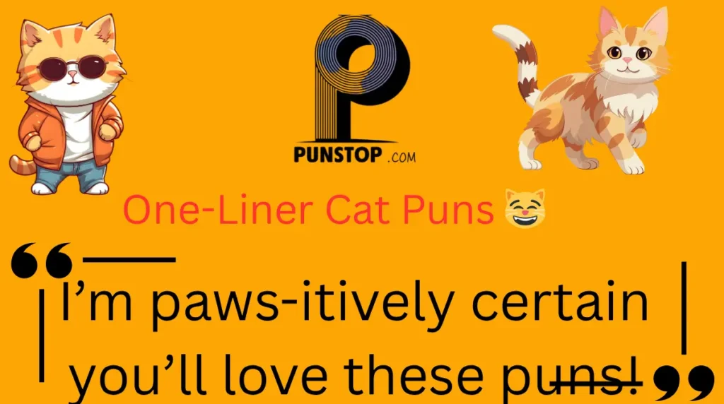 One-Liner Cat Puns