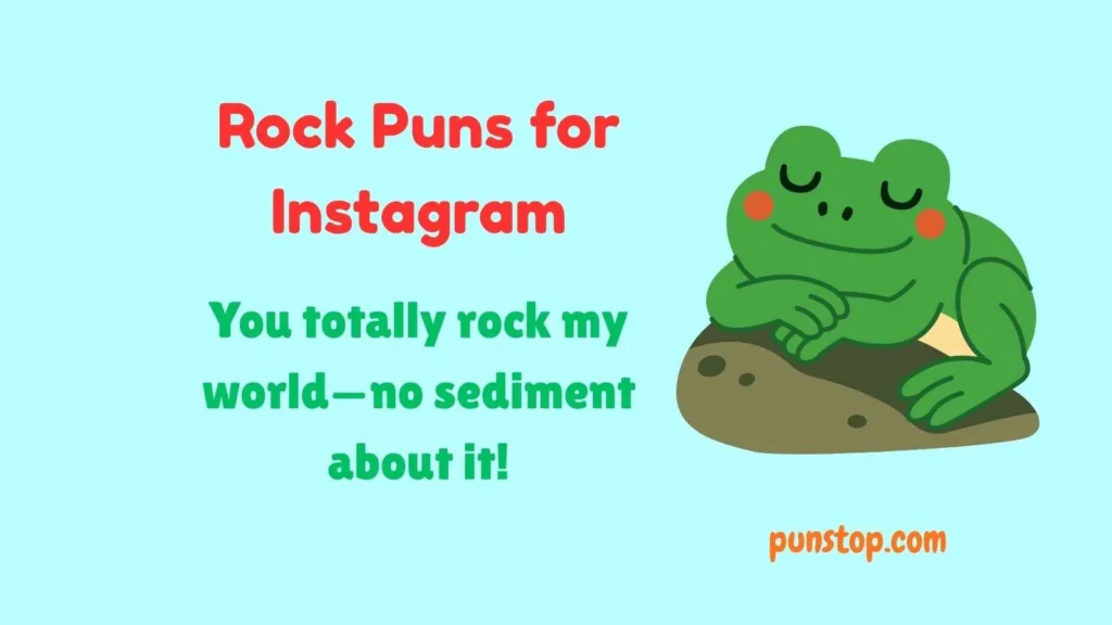 Rock Puns for Instagram