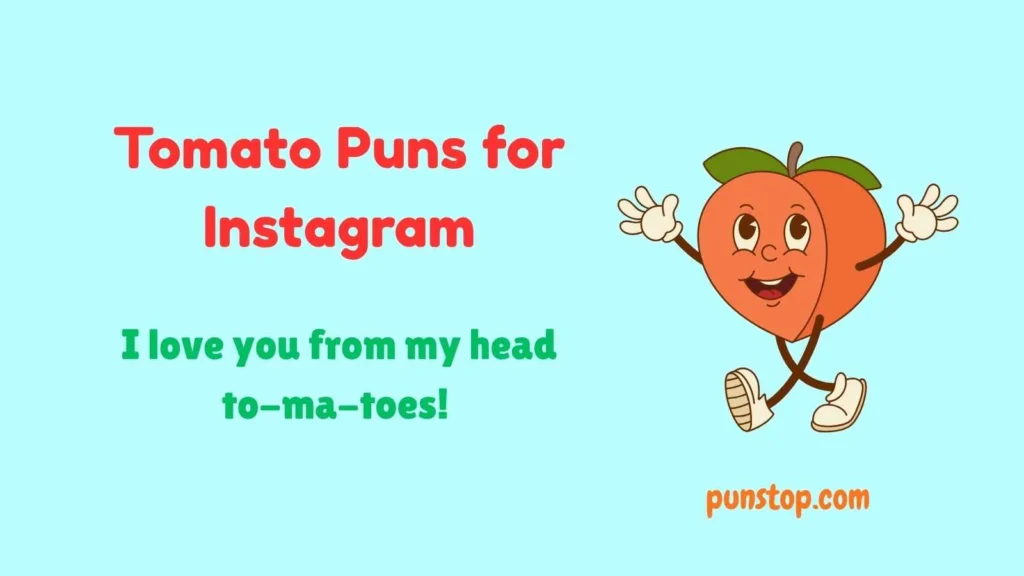 Tomato Puns for Instagram