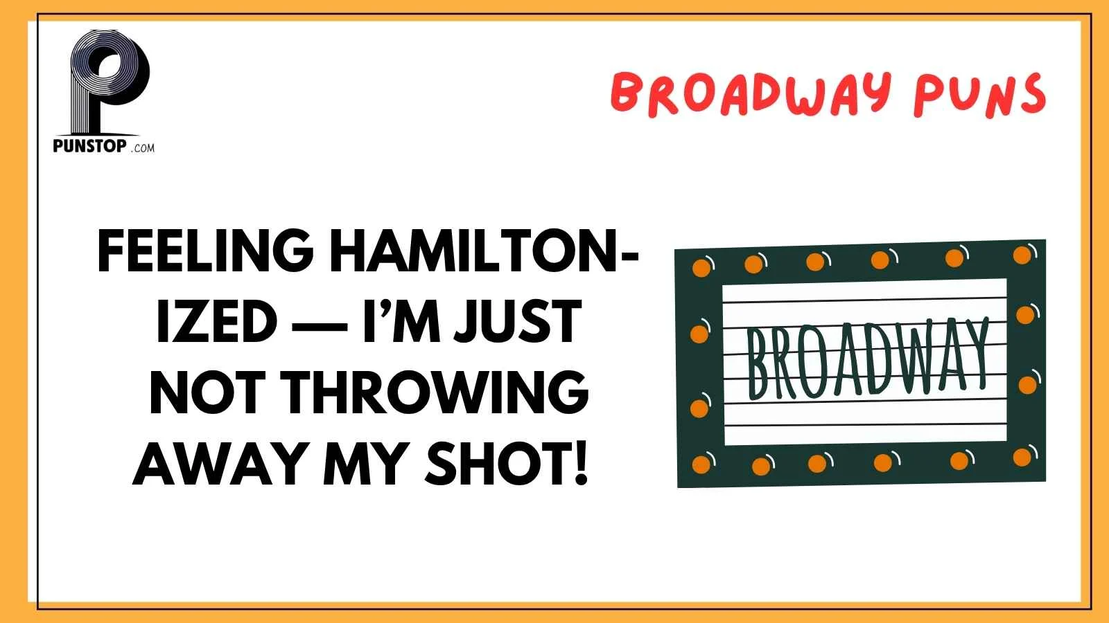Broadway Puns