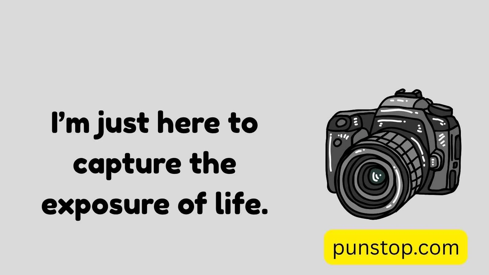 Camera Puns