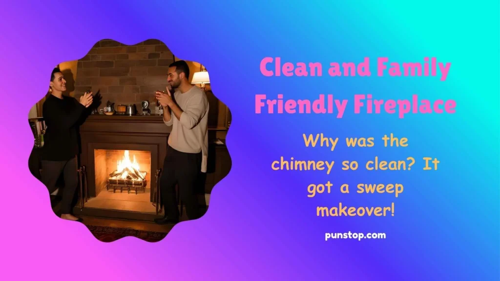 Clean and Family Friendly Fireplace