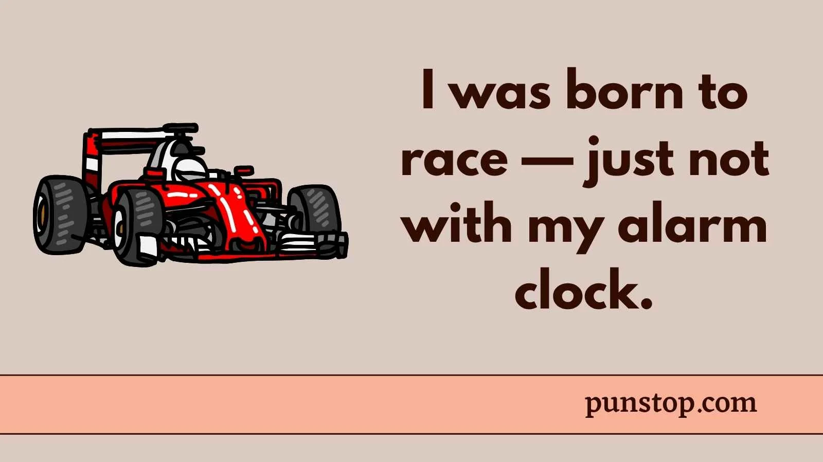 Formula 1 Puns