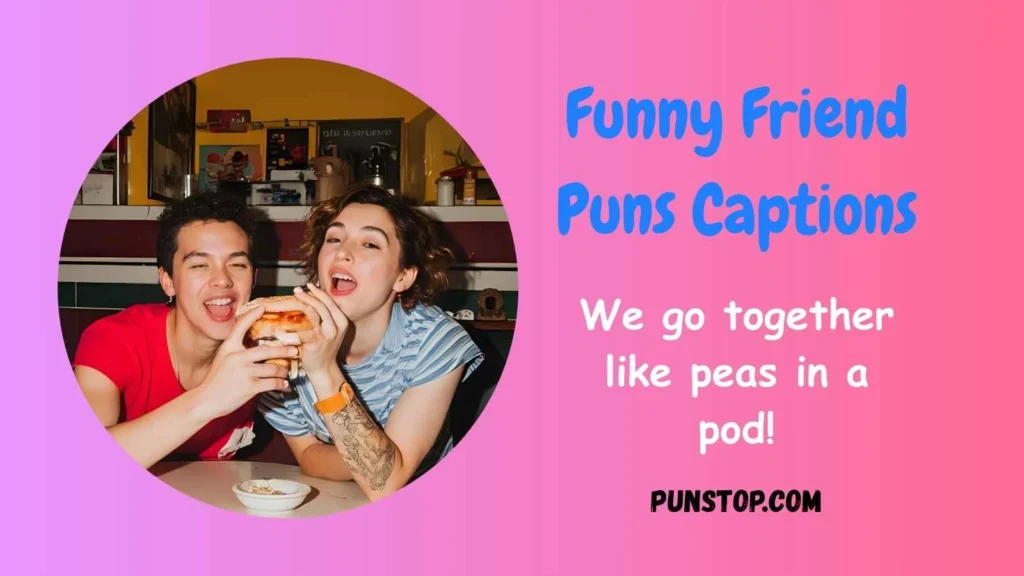 Funny Friend Puns Captions