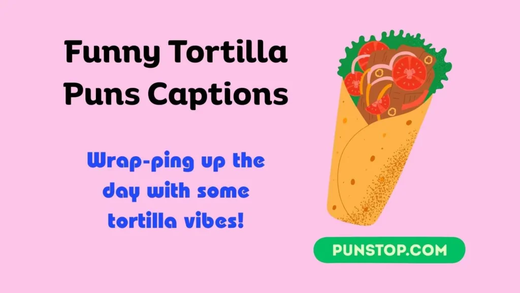 Funny Tortilla Puns Captions