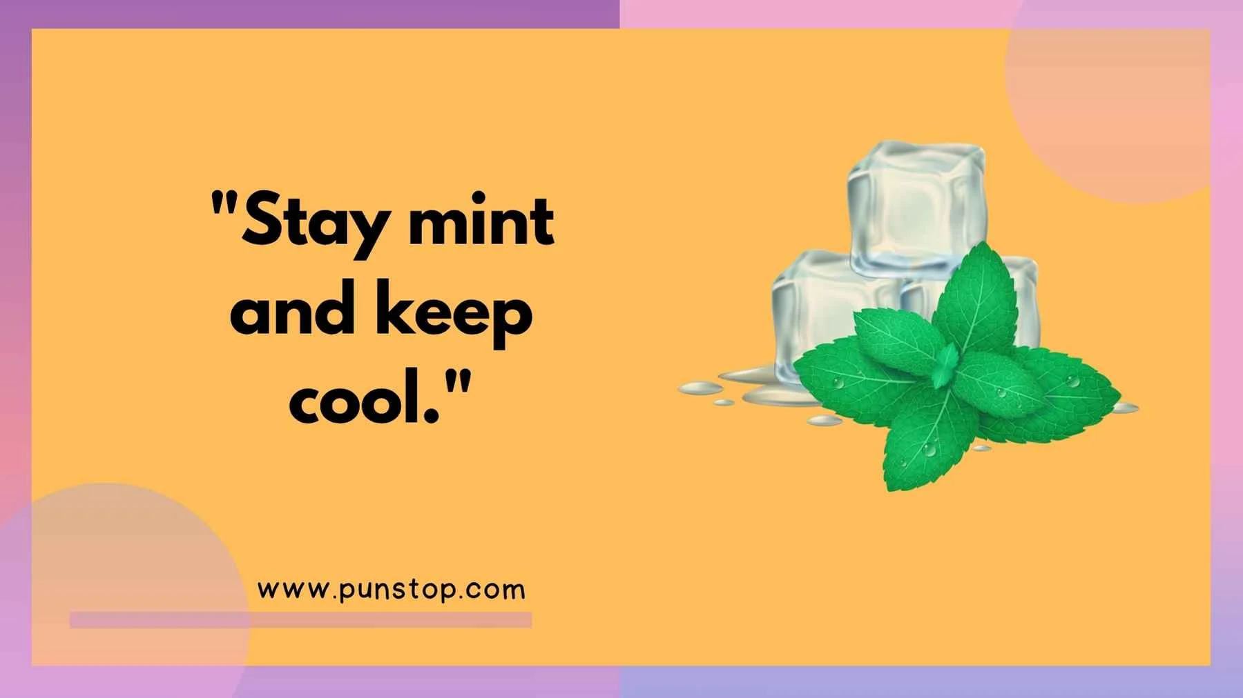 Mint Puns