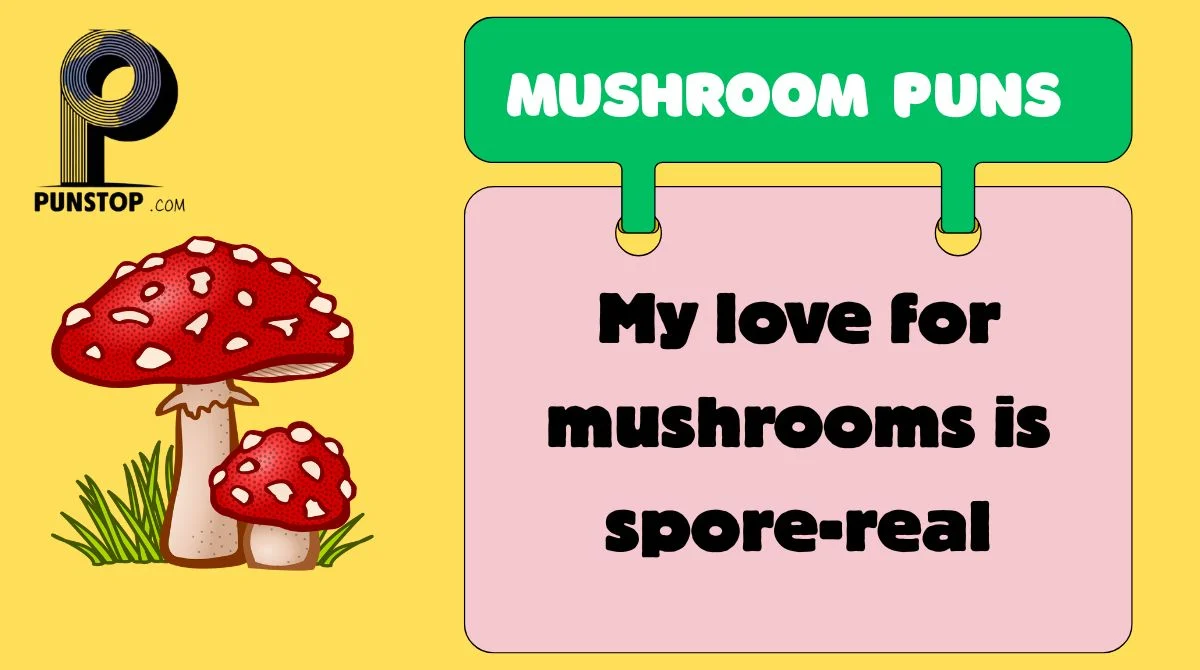 Mushroom Puns