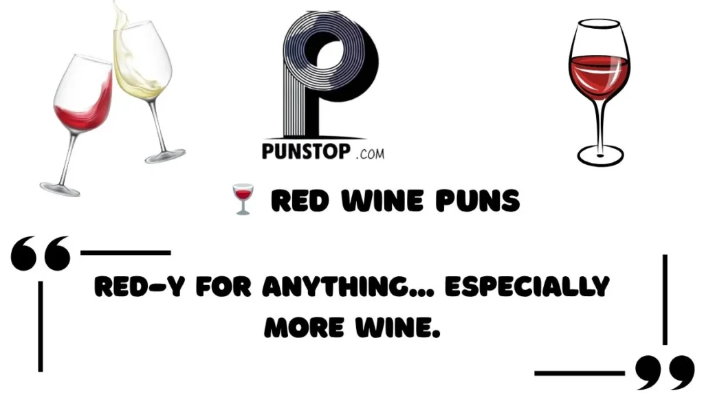 Red Wine Puns