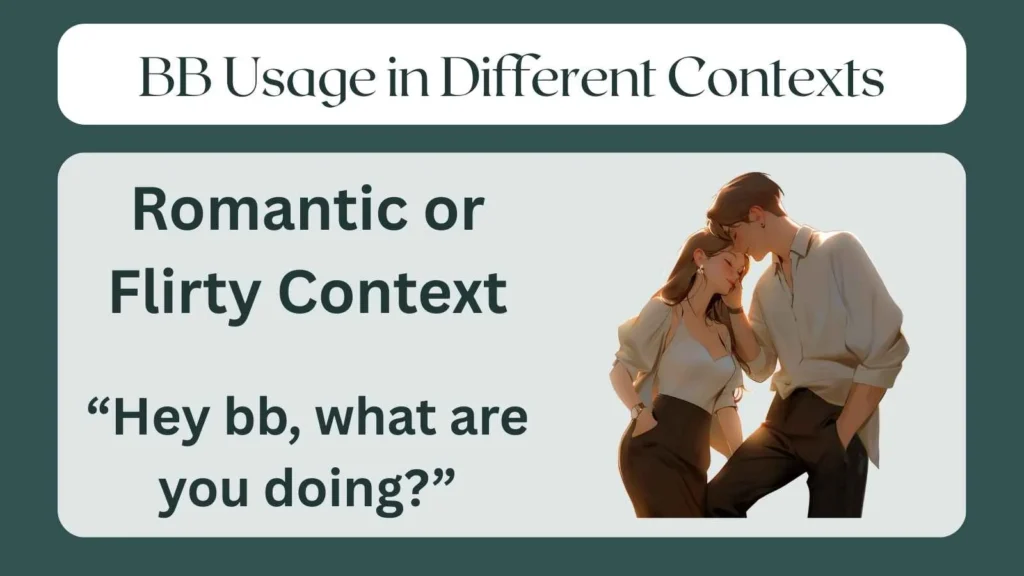 BB Usage in Different Contexts