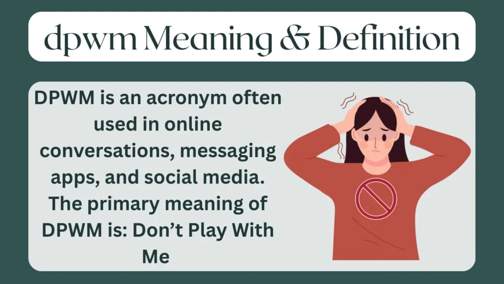 dpwm Meaning & Definition