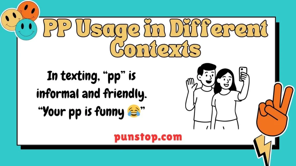PP Usage in Different Contexts
