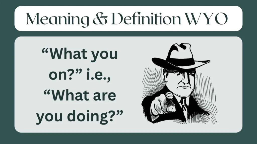 Meaning & Definition WYO