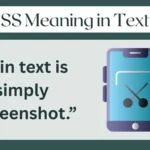 SS Meaning in Text