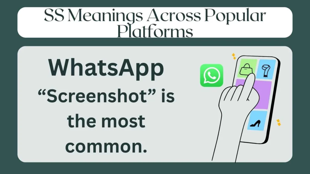 SS Meanings Across Popular Platforms