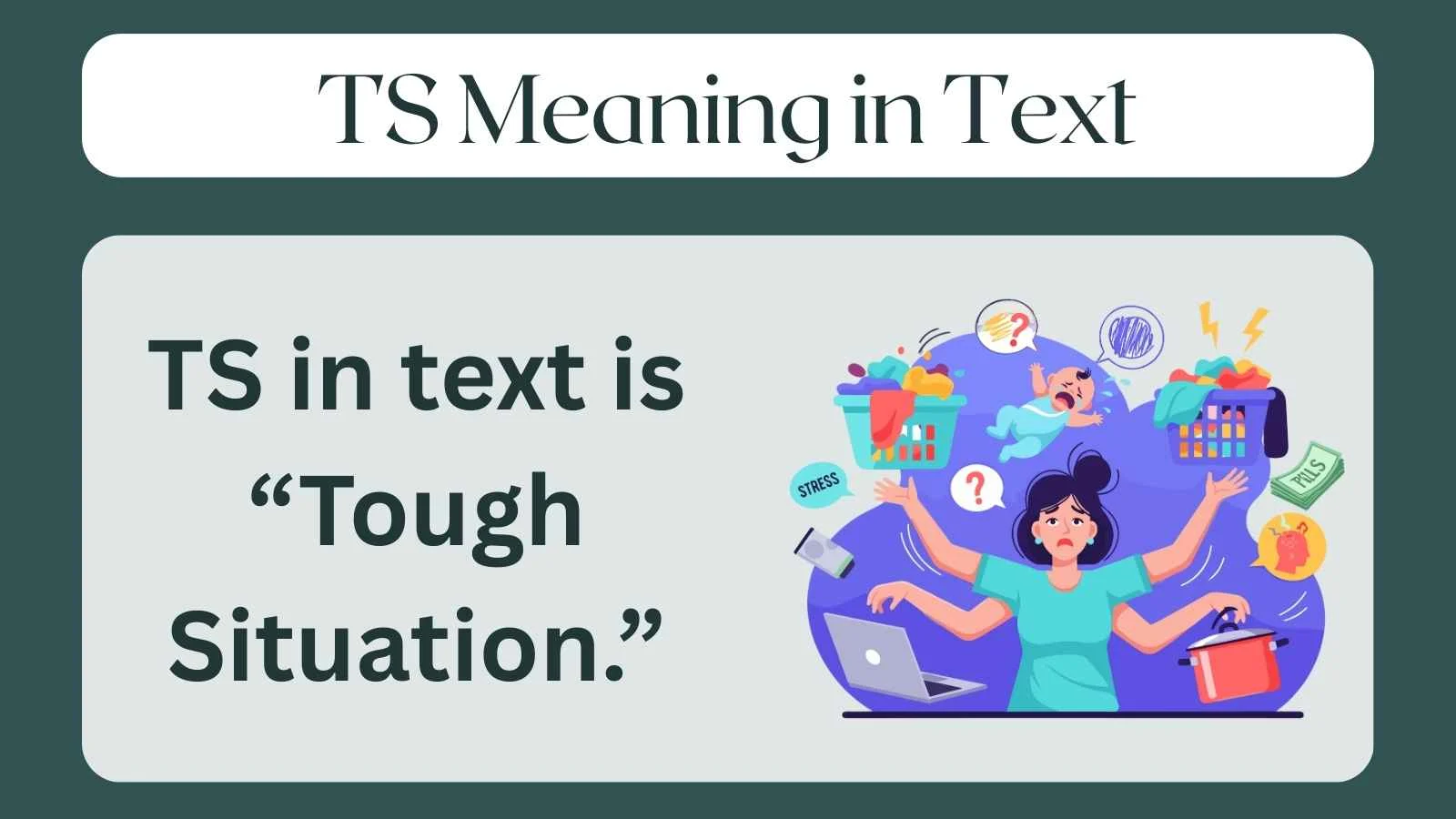 TS Meaning in Text