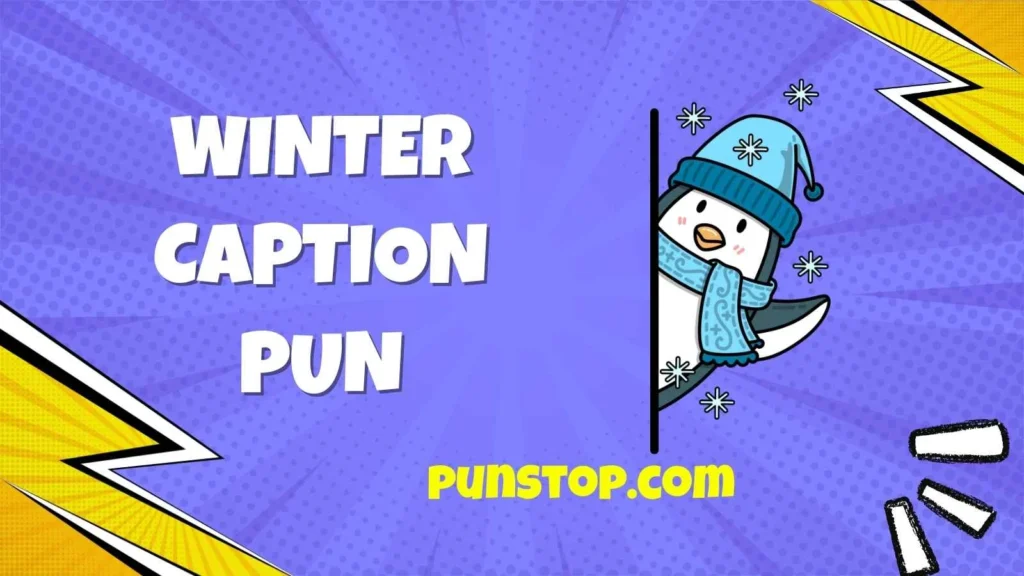 Winter Caption Pun