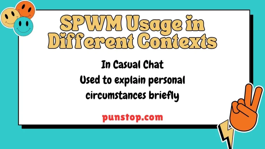 SPWM Usage in Different Contexts